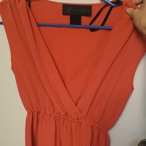 Coral Kardashian brand dress